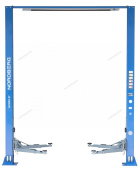 Подъемник двухстоечный NORDBERG N4120H-4B_3+2_380 (4 т, верхняя синхронизация, H=3,6 м, 380 В, синий)